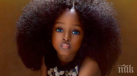 сензация нета обявиха момиче нигерия красивото дете света видео