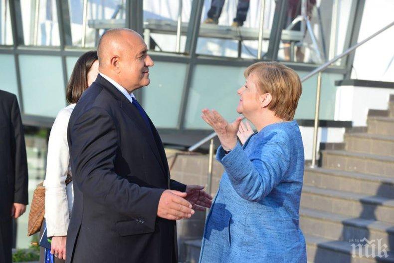 ВИСОКА ОЦЕНКА! Меркел с горещо признание за Борисов! Канцлерът благодари на премиера за...