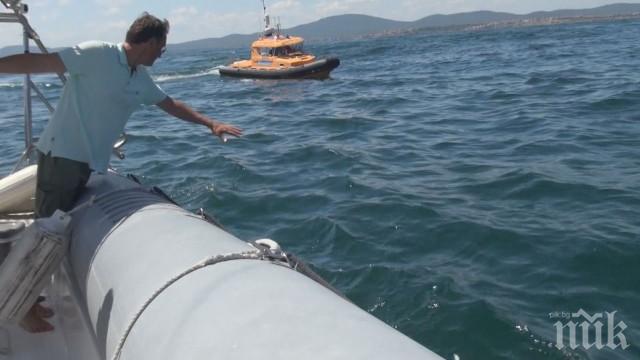 Започва източването на мазут от потъналия кораб край Созопол