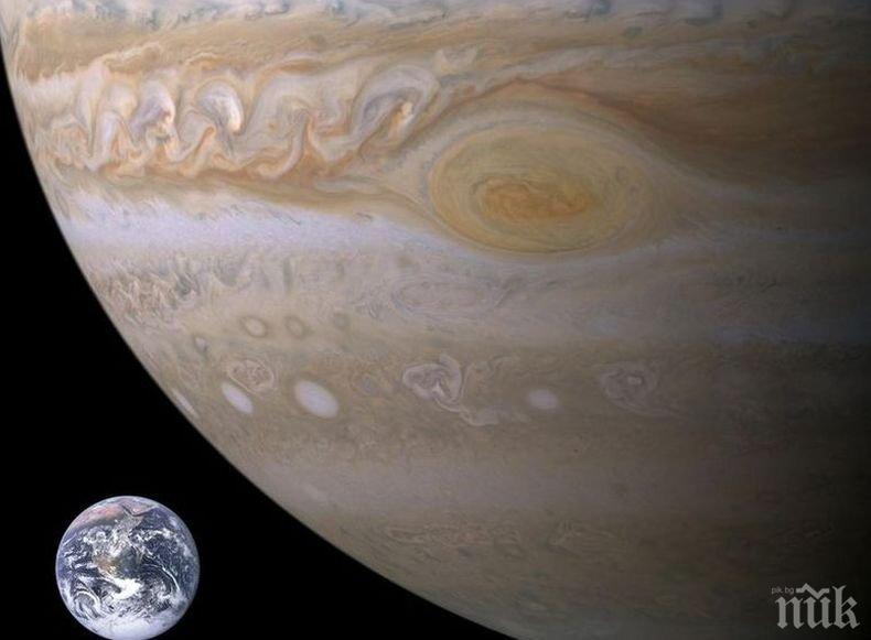 Учени от САЩ и Дания създадоха карта на магнитното поле на Юпитер