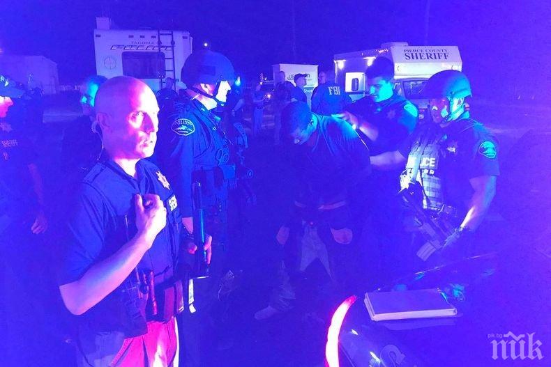 ИЗВЪНРЕДНО! Тежко въоръжен взе заложници във Вашингтон (ВИДЕО)