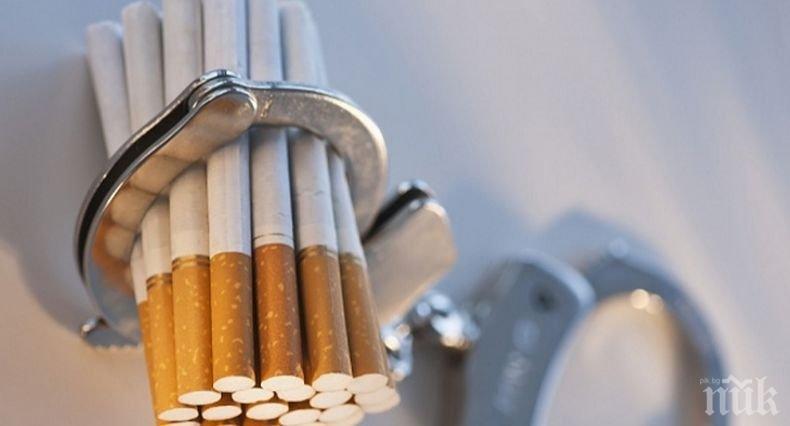 Спипаха 4300 къса цигари без бандерол във Видин