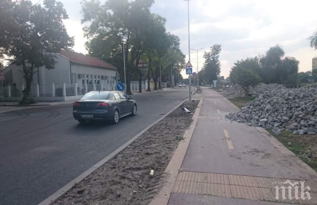 Пуснаха движението по основен булевард в Пловдив