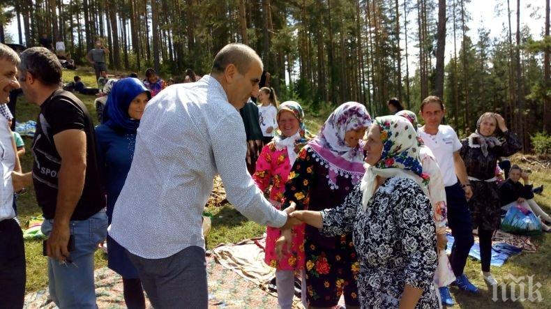 Цветан Цветанов в село Грашево: Толерантността в Родопите трябва да се превърне в политики за хората
