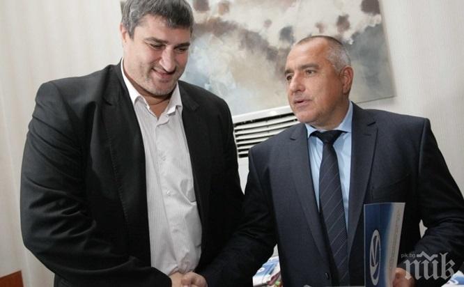 Първо в ПИК! Премиерът Бойко Борисов при волейболистите във Варна