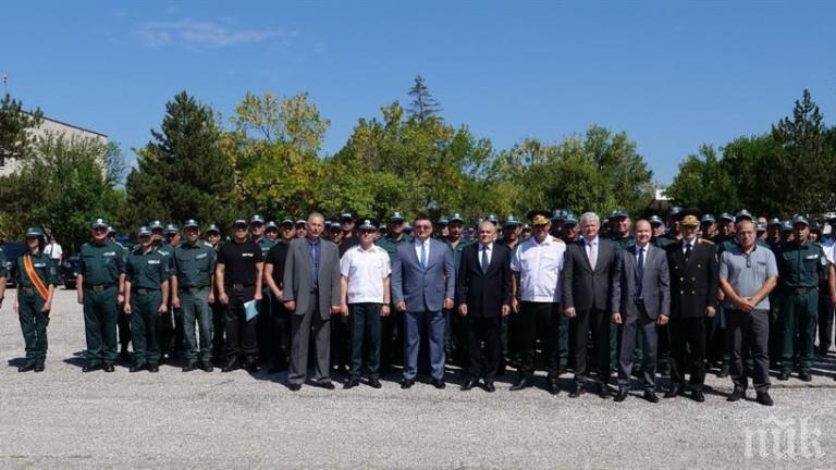 Наградиха 96 граничари от Елхово, Бургас и Смолян