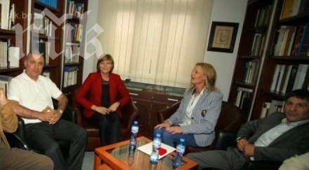 новият министър спорта срещна стефка костадинова христо стоичков куп родни легенди