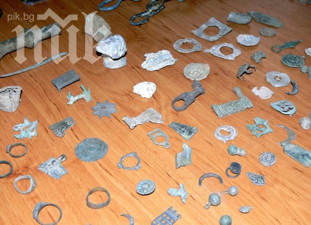 ГДБОП спипа трафикант на антики