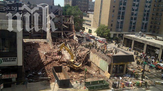 Срутилата се сграда във Филаделфия взе 6 живота 