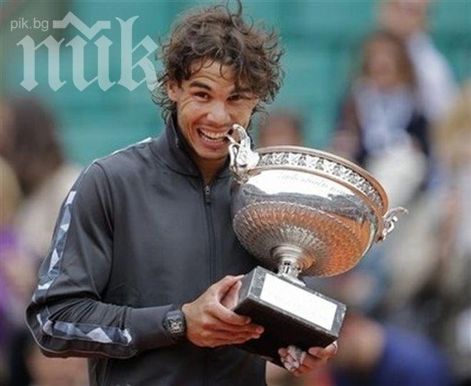 Рафаел Надал триумфира с рекордна осма титла на Ролан Гарос