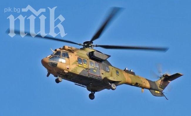 Хеликоптер с медици на борда се разби в САЩ