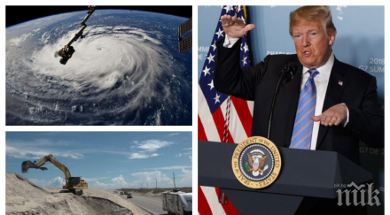 апокалипсис тръмп страшно предупреждение мощният ураган години връхлита сащ видео снимки