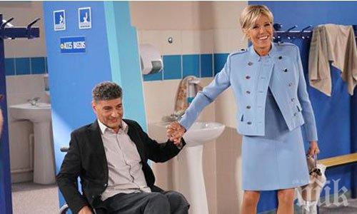 Френската първа дама ще се снима в сериал