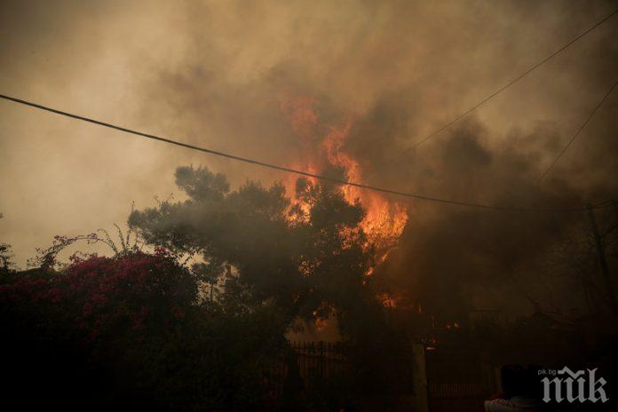 Броят на загиналите в смъртоносния пожар край Атина достигна 99 души