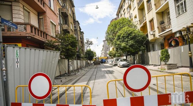 Краят се вижда! Пускат трамваите по Графа от ноември