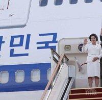 Визита! Президентът на Южна Корея пристигна в КНДР за преговори с Ким Чен Ун