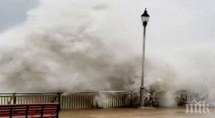 200 пострадали тайфуна мангхут хонг конг