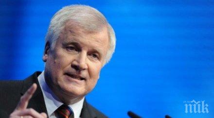 вътрешният министър германия подкрепи проверките границата австрия