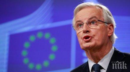 мишел барние нужен напредък въпроса границата ирландия северна ирландия