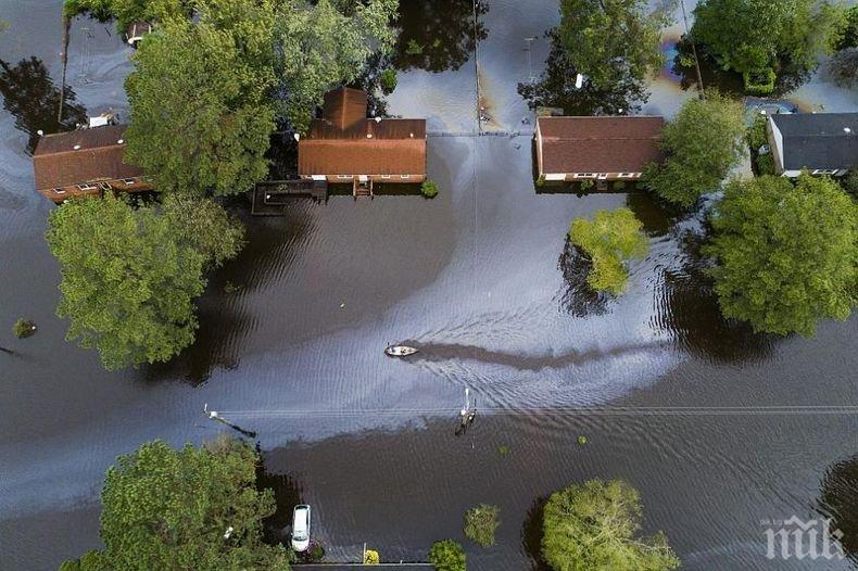 Броят на жертвите на урагана „Флорънс“ в САЩ достигна 32-ма души