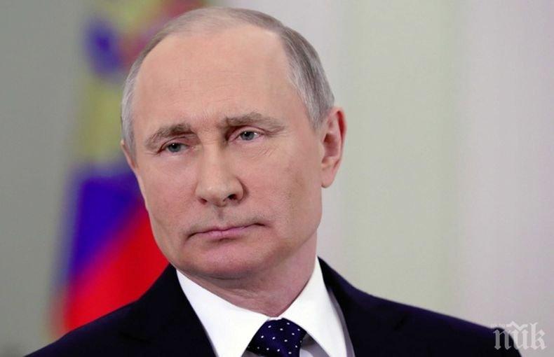 Путин определи катастрофата с Ил-20 като верига от трагични обстоятелства