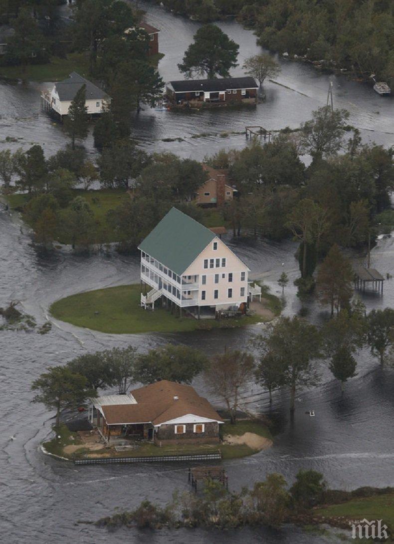 Бурята „Флорънс“ е отслабнала до тропическа депресия