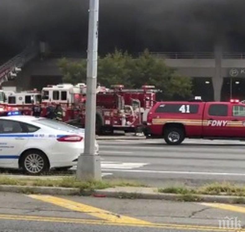 Най-малко 21 пострадали при пожар в търговски център в Ню Йорк