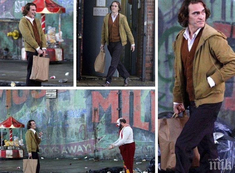 От снимачната площадка! Ето как ще изглежда новият Жокер в предстоящия филм за Батман