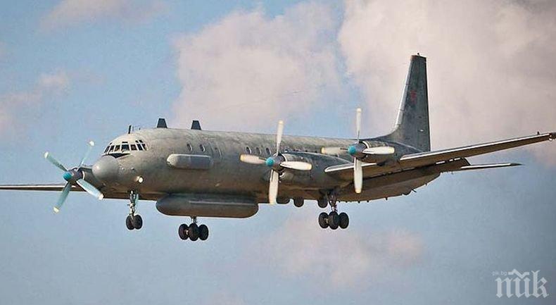 СМРАЗЯВАЩА НОВИНА! Руски Ил-20 изчезна от радарите след ударите на ВВС на Израел по Латакия