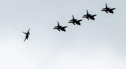 британски френски самолети излетели тревога следят руски изтребители