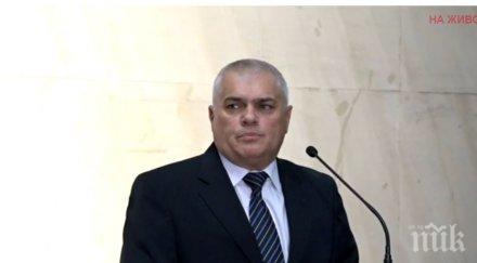 валентин радев първи ден депутат трима кандидати главен секретар мвр