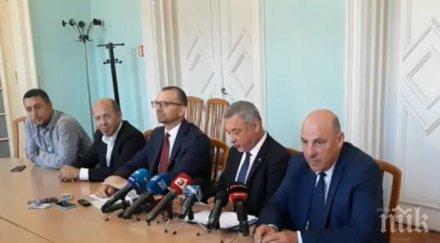 извънредно пик вицепремиерът симеонов добри новини бургас района