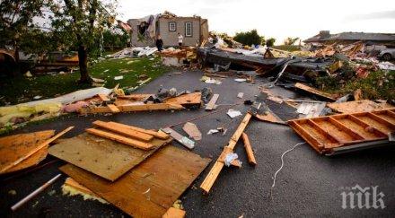 канада страшно торнадо премина отава тежко ранени снимки видео