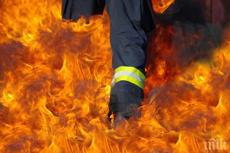 Огнеборците гасиха 5 пожара в Югозапада