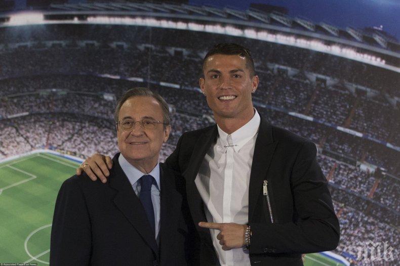 Босът на Реал Мадрид проговори за раздялата с Роналдо
