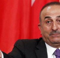 Външният министър на Турция предупреди, че терористичната заплаха за Сирия и Ирак не отминала