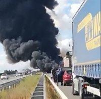 ПЪРВО В ПИК! Огромен пожар на 