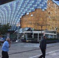 Районната прокуратура разпореди незабавна проверка във връзка със срутената фасада на мол „Ларго“