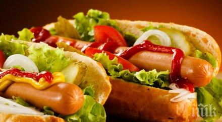 ход догът бил просто варен кренвирш хляб вижте вида такъв сандвич