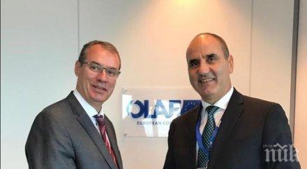 цветан цветанов срещна генералния директор олаф