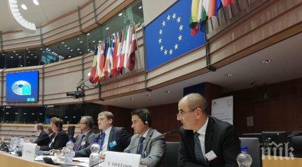 цветанов основната цел съвместната група парламентарен контрол европол допринесе отчетността легитимността агенцията