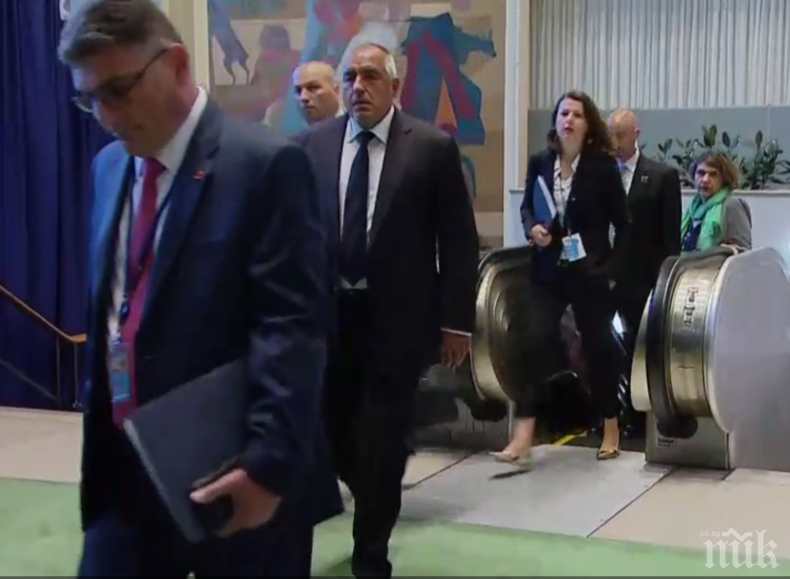 ПЪРВО В ПИК! Борисов пристигна за ключова среща на високо равнище в ООН (ОБНОВЕНА)