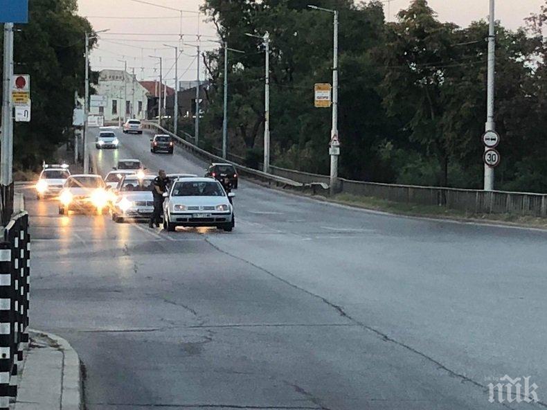 Дърво се стовари върху автомобил на “Карловска“ (СНИМКА)