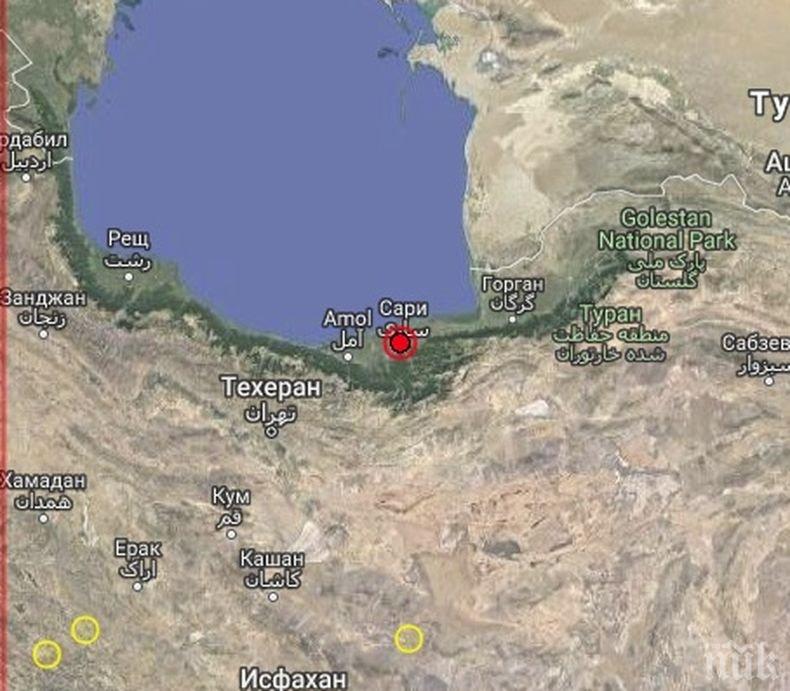 Трус! Земетресение с магнитуд 4.7 по Рихтер бе регистрирано в Северен Иран