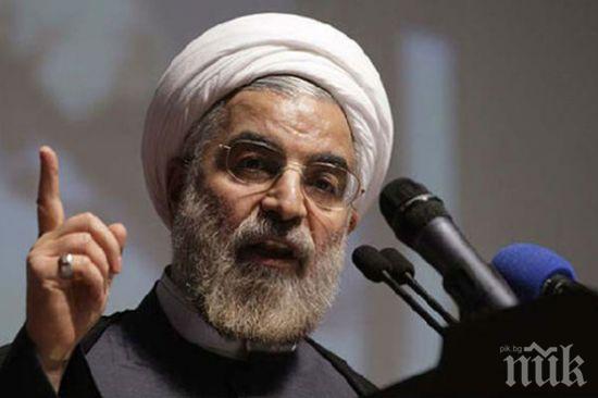  Иранският президент заяви пред ООН, че страната му не желае война, санкции и заплахи