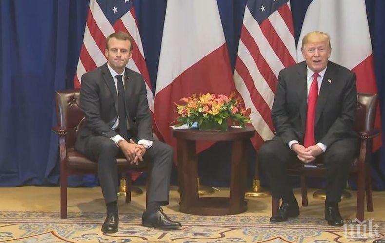 Президентите на САЩ и Франция проведоха двустранна среща в Ню Йорк