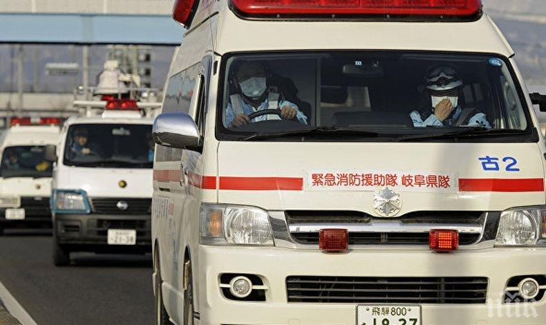 Седем пострадали, след като лодка за разходка се вряза в кей в Япония