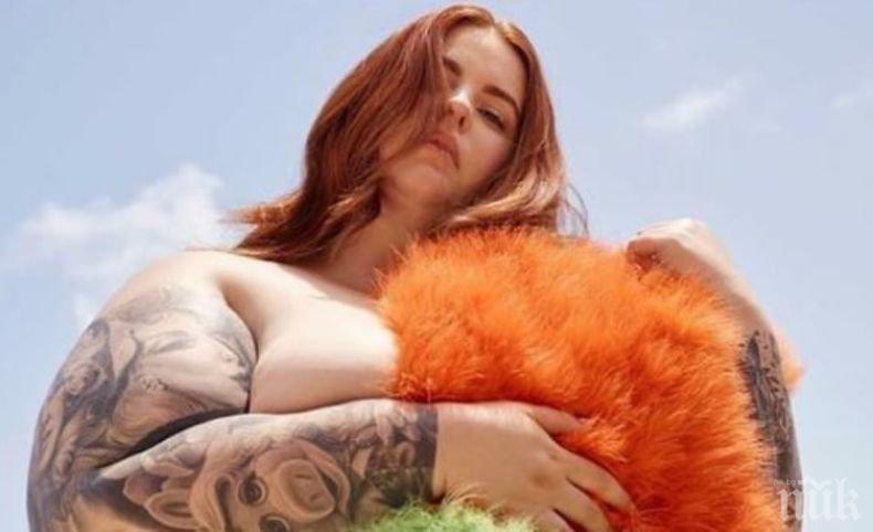 Тя е 150 кг, но направи най-щурата еротична фотосесия (СНИМКИ 18+)