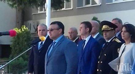 младен маринов открива обновената сграда пожарната нова загора