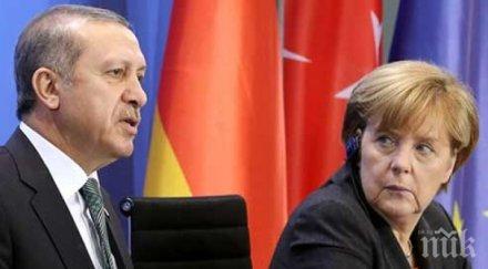 изгониха журналист пресконференцията срещата меркел ердоган